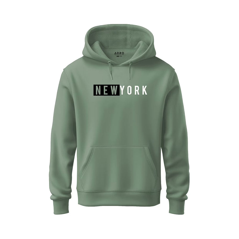 ADRO Men Print Regular Fit Hoodie For Men