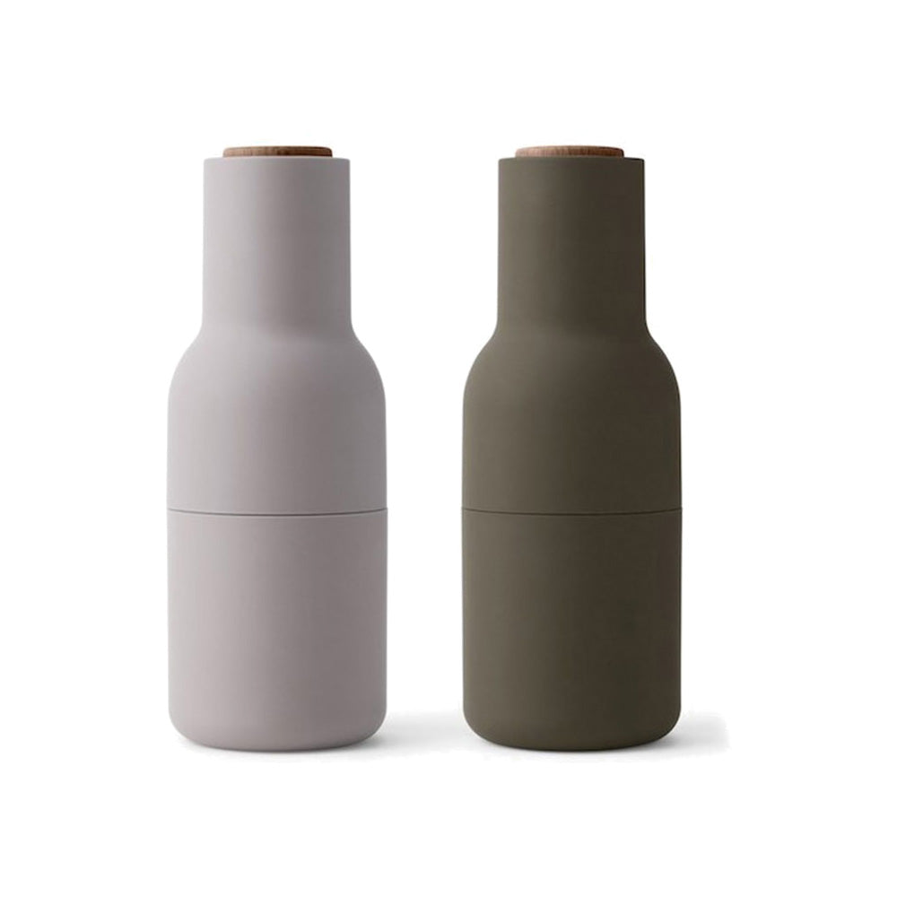 Bottle Grinder Set Ceramic Spice Mill 2 Pcs