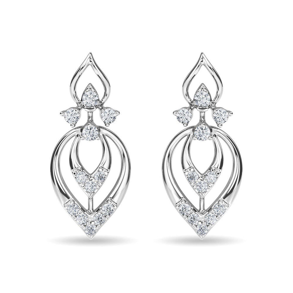 22 KT The Aderrig Yellow Gold Drop Earrings