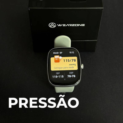 Smartwatch Easy Wearzone À Prova Dágua 1 Atm Bateria Longa