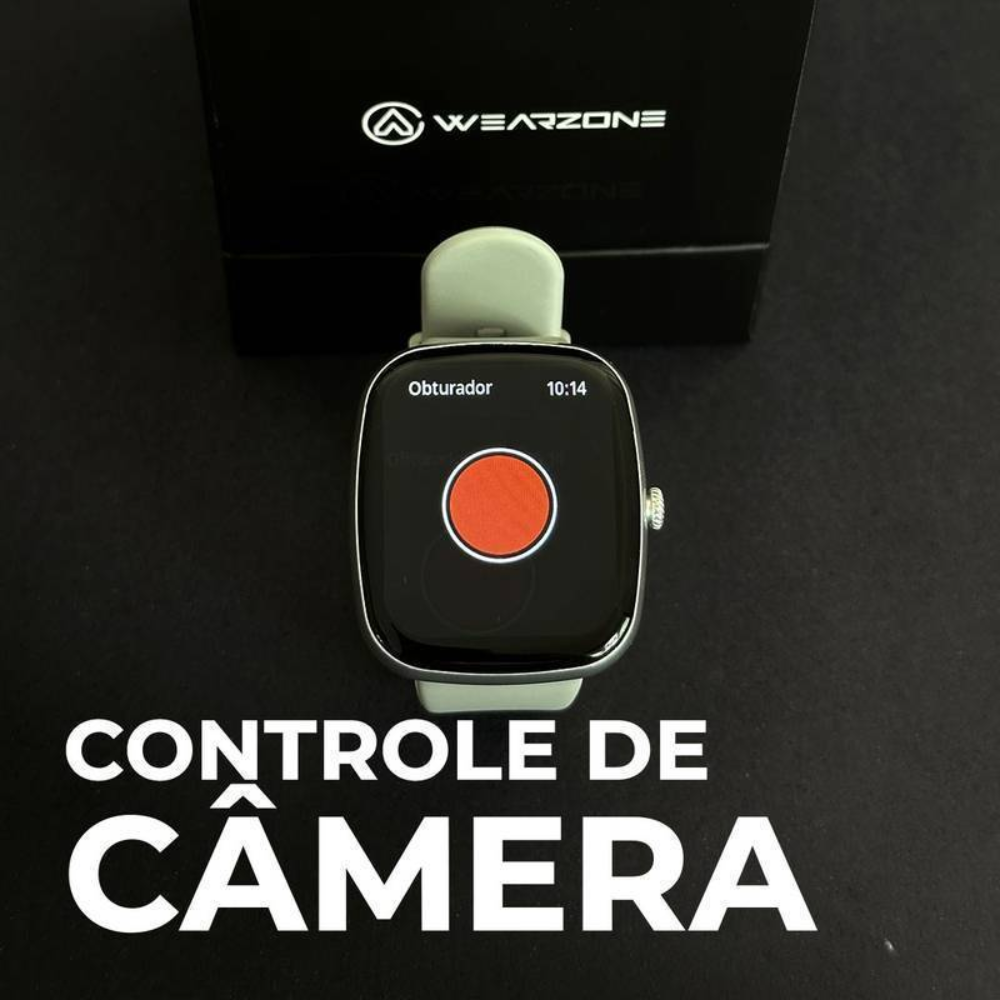 Smartwatch Easy Wearzone À Prova Dágua 1 Atm Bateria Longa