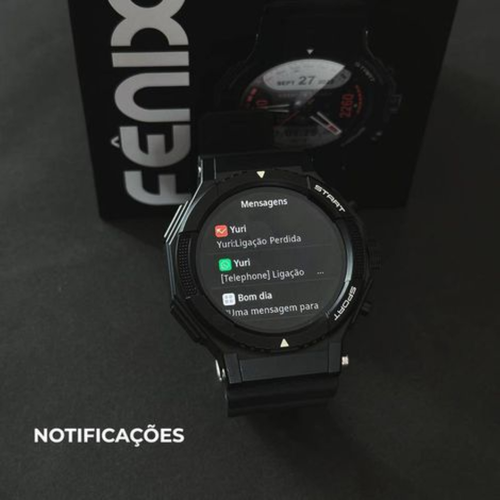 Smartwatch Fênix Wearzone | 1atm | Gps | 1.39 | 100 Modos Esporte