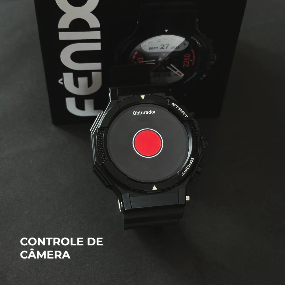 Smartwatch Fênix Wearzone | 1atm | Gps | 1.39 | 100 Modos Esporte