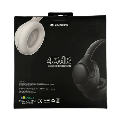 Headset Werazone WZ08 Antirruído Com Microfone