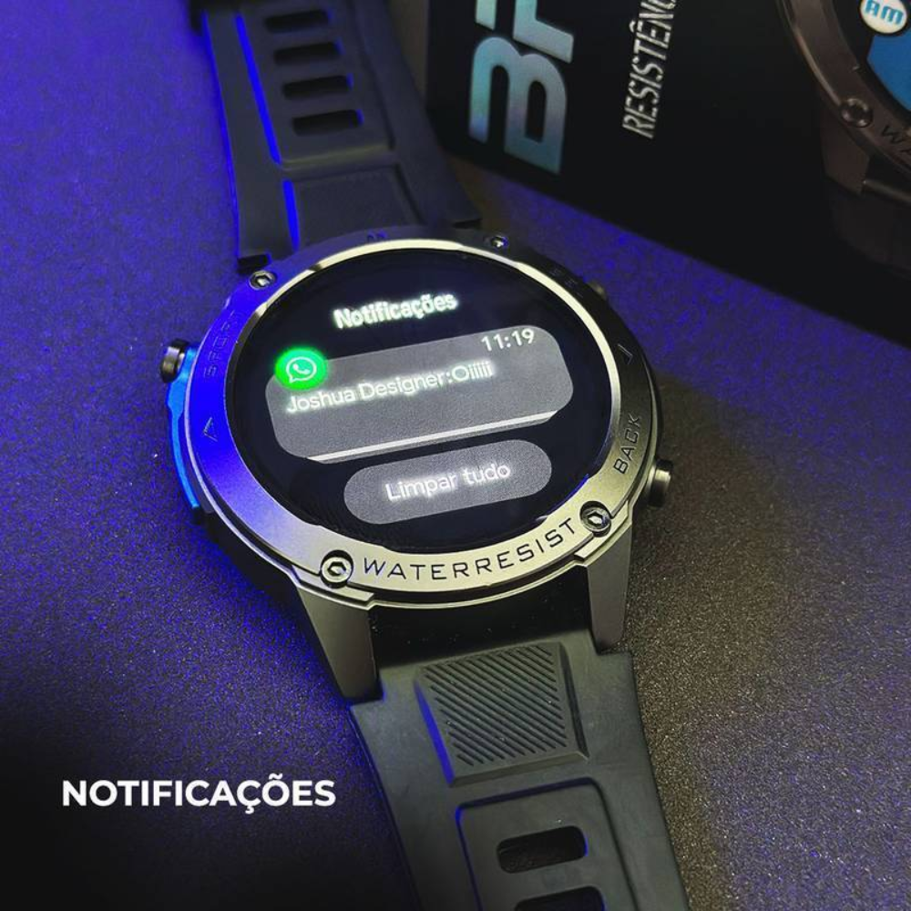 Smartwatch Brave GPS | À Prova d'água IP69k