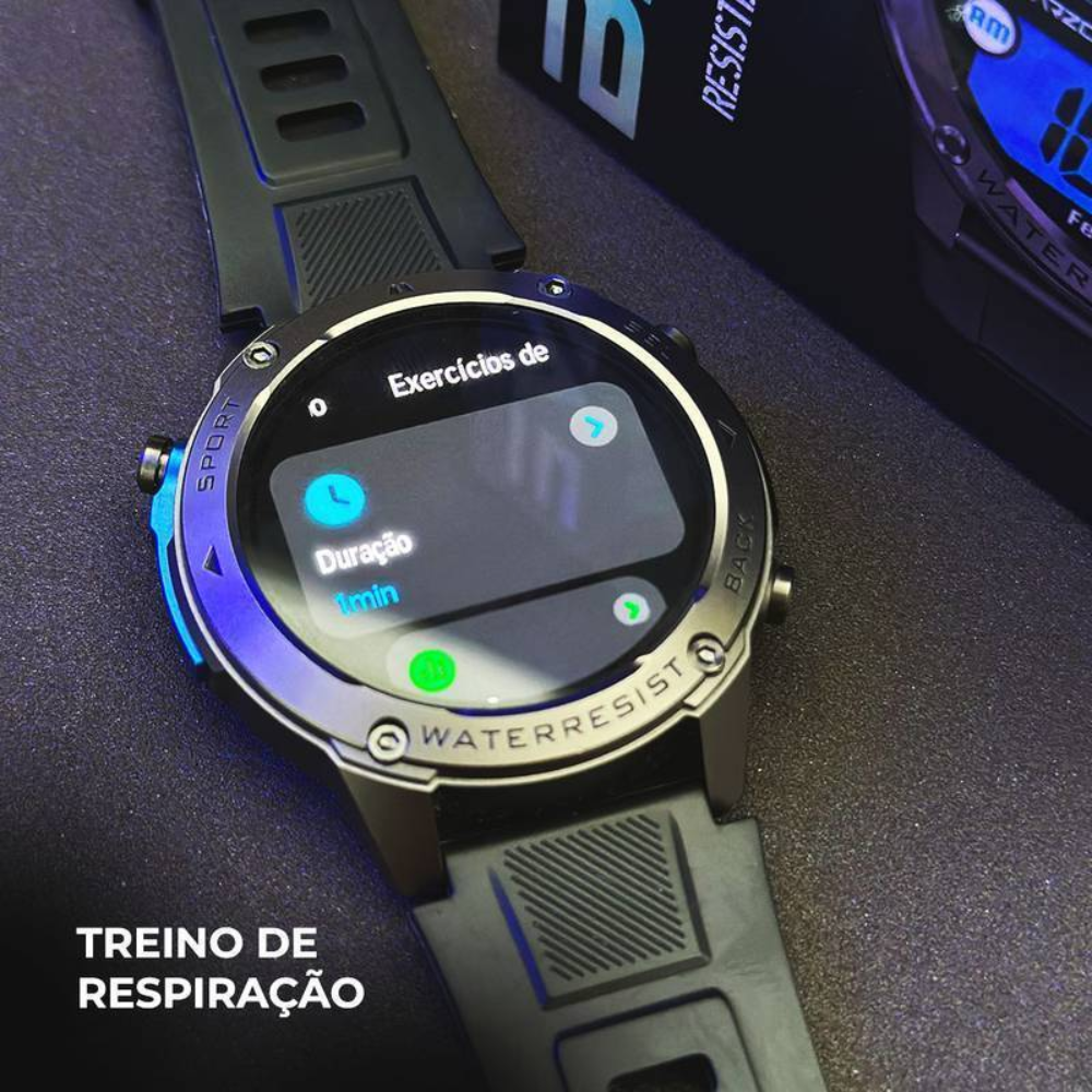 Smartwatch Brave GPS | À Prova d'água IP69k