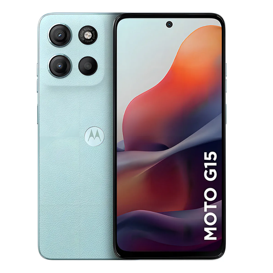 Smartphone Motorola Moto G15 12gb Camera 50mp Com Ai E Night Vision Bateria De 5200 Mah Tela Fhd+ 6.7 Com Superbrilho Nfc